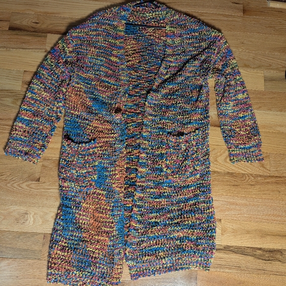 Multicolor Knit Cardigan - Picture 2 of 7